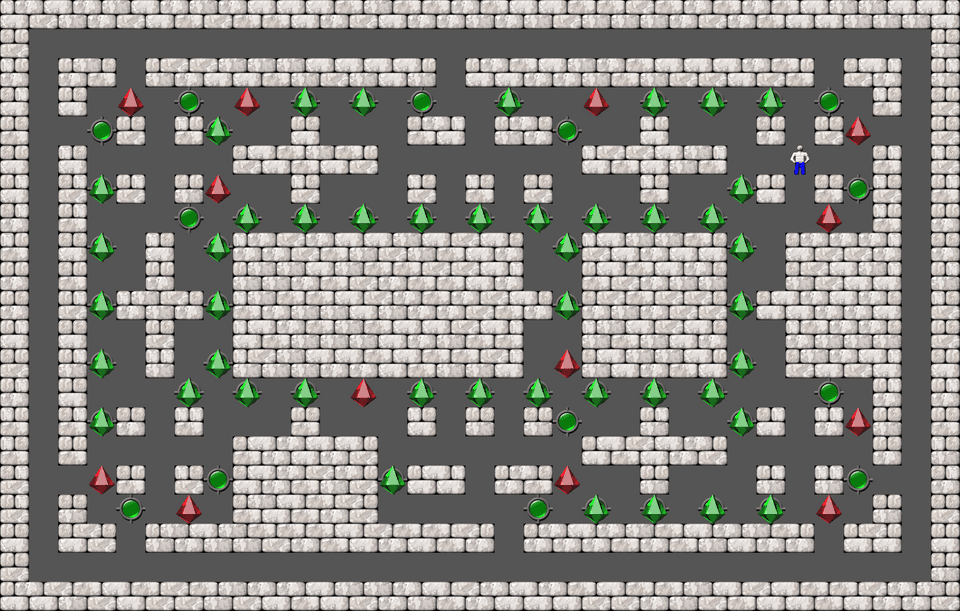 Сокобан Bugs550 collection уровень 163